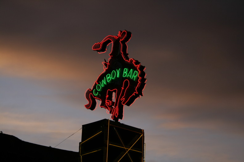 cowboy bar Wyoming